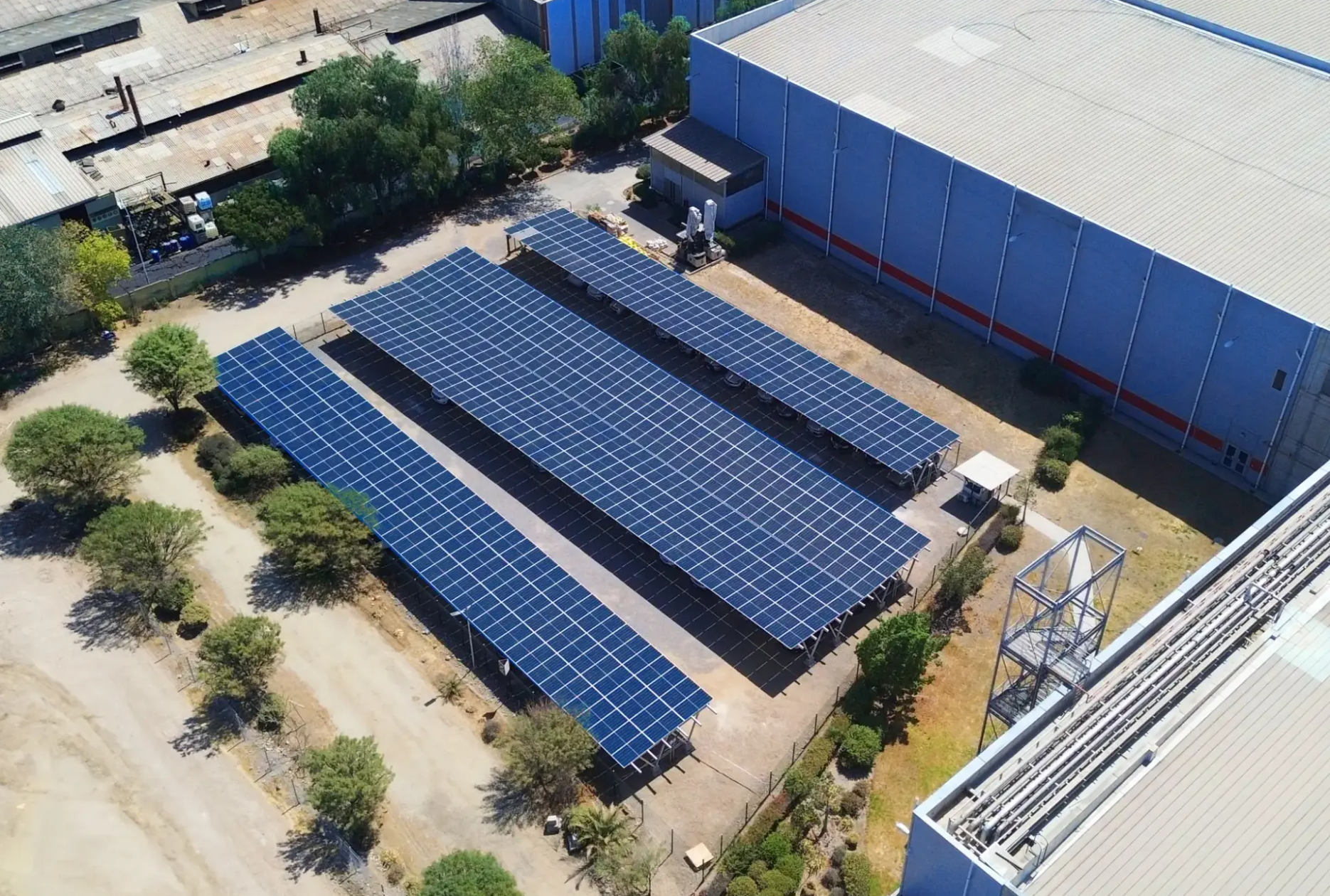 Planta solar industrial Solarity en operación — foto 4