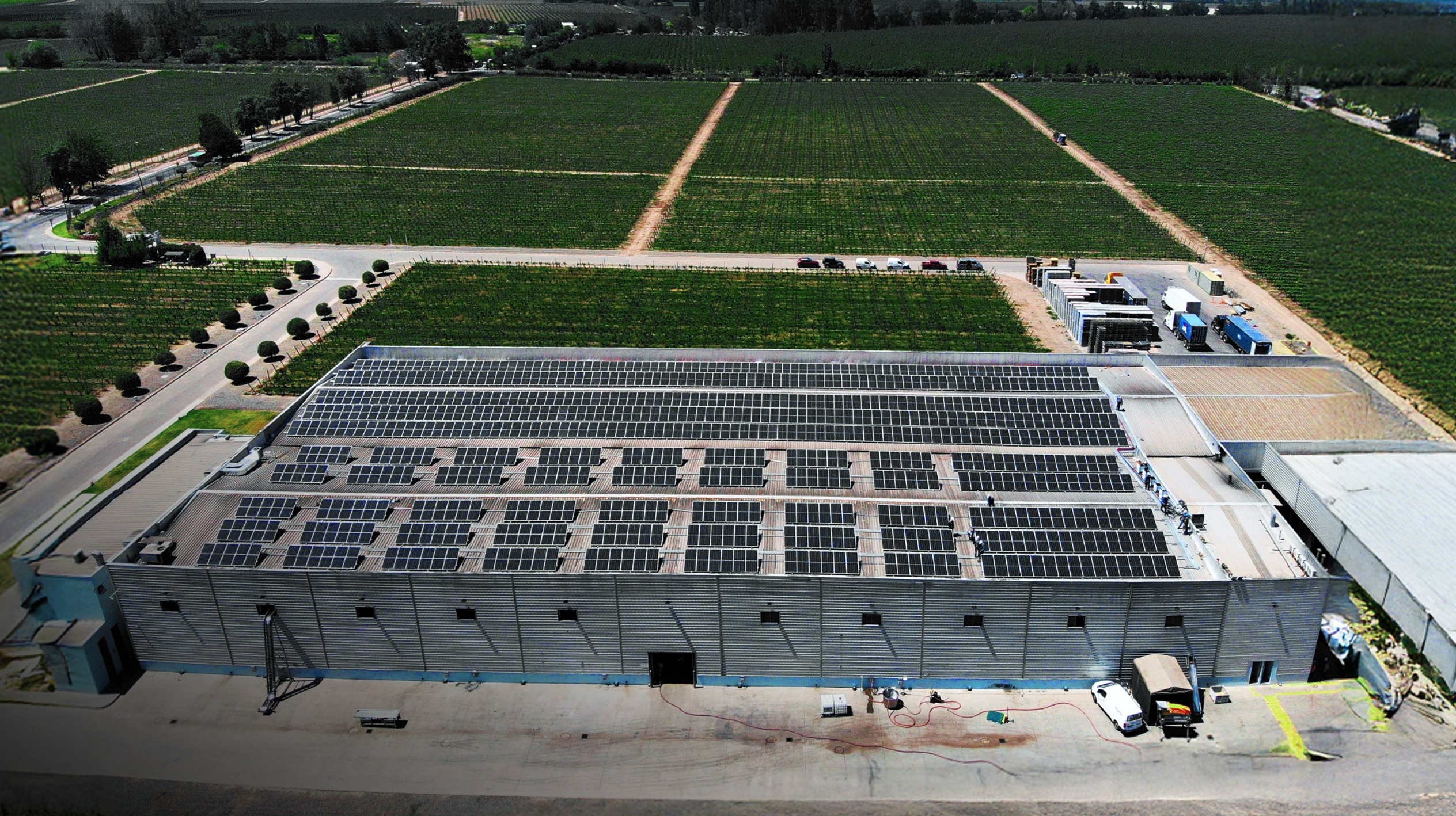 Proyecto solar Solarity — Energía solar para viñas y bodegas en Chile | PPA Solarity